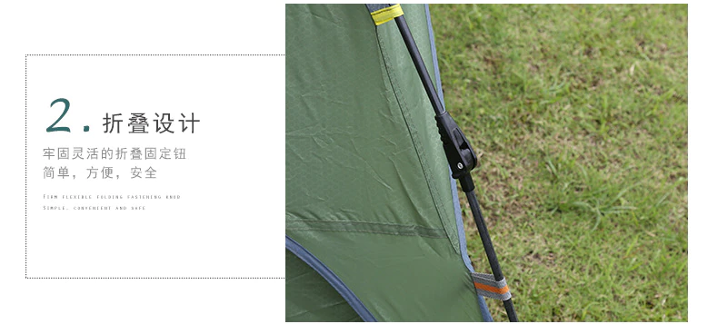 Cheap Goat Tents Ultralight Portable Waterproof Breathable Damp proof 3 4 Person Quick Automatic Opening Double Layer Outdoor Camping Tent 3Color Tents 